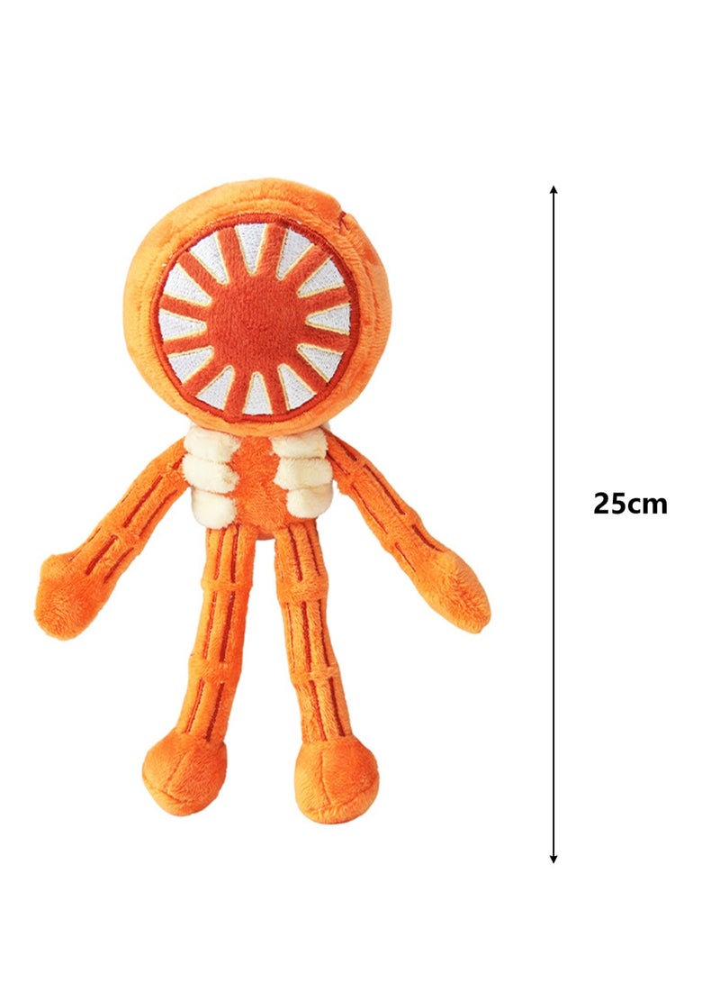 Doors Floor 2 Horror Plush Toy, 25cm Soft and Cute Grumble Plush Animal Doll, Door Plush Animal Plush Doll, Suitable for Game Fans, Children's Birthday Holiday Gift (Brown Big Mouth Monster) - Image 2